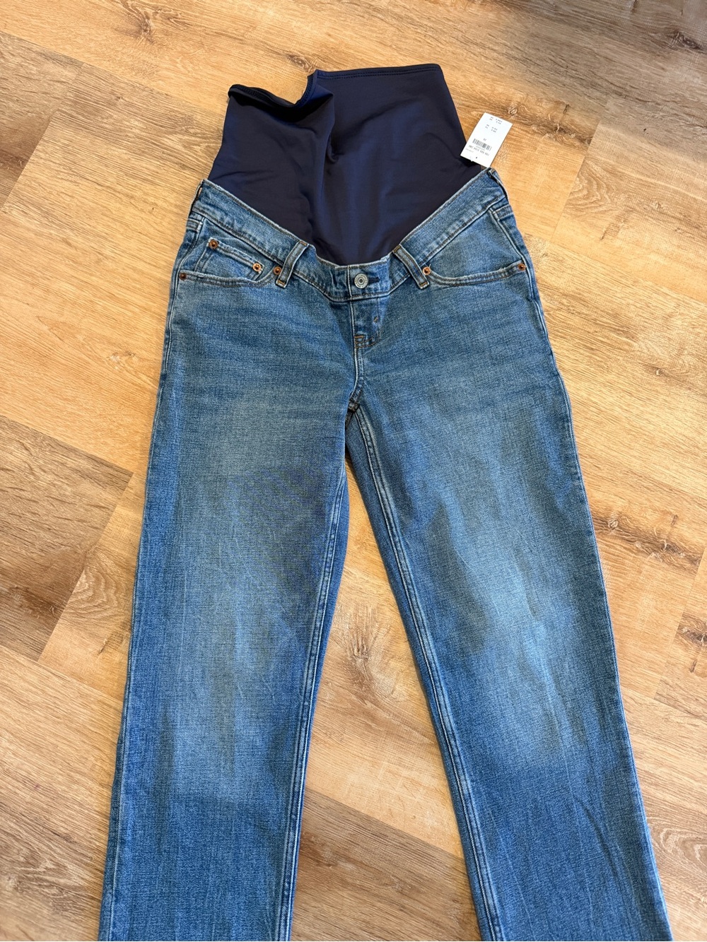 Abercrombie & Fitch Maternity Straight Leg Jeans